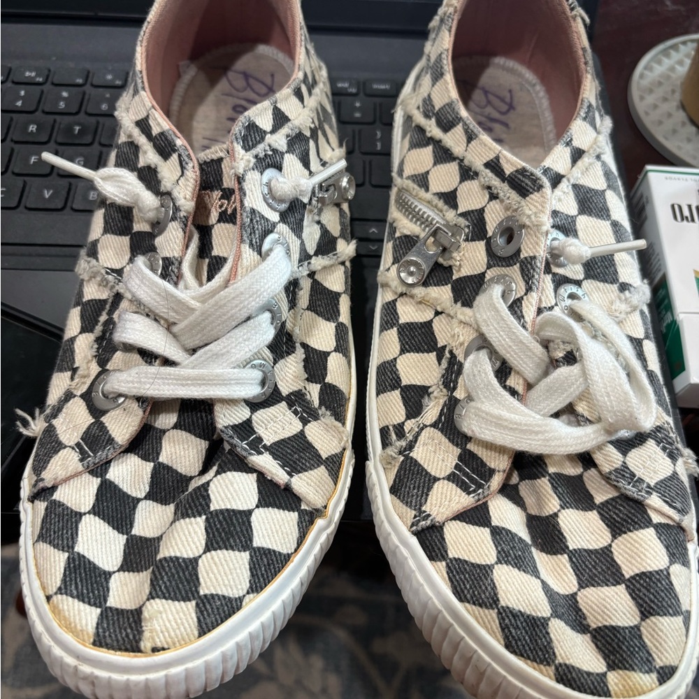 Checkered Women's Sneakers